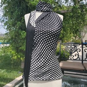 NWT ALEXANDER MCQUEEN 100% Silk Blouse sleeveles